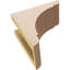 Olympic Rough Cedar Woodgrain TimberThane Corbel, Primed Tan-88289613