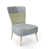 Floral Gray Polyester Blend 1 selected