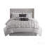Ensemble d'édredon touffeté 7 pièces grand gris-127671268-127671264