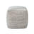 Yinka 18"H Two-Tone Cotton Pouf Ottoman-321434885