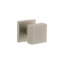 Viaggio Quadrato Hammered Texture Rosette Single Dummy with Quadrato Knob-1073503866