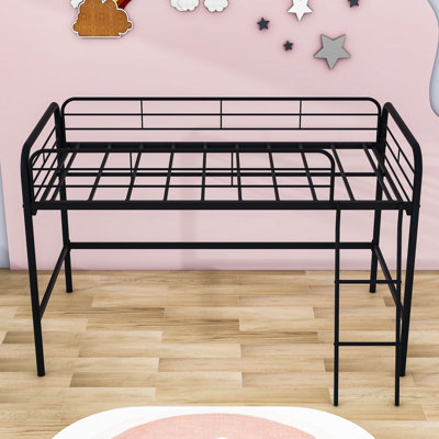 Alaeyah Twin Loft Bed with Ladder