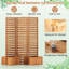 3-Panel Freestanding Decorative Privacy Screen