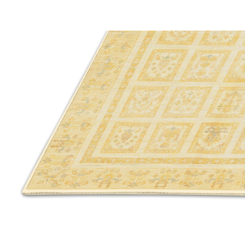 Tapis abstrait moderne 52 po, Tapis de couloir 2 pi x 5 pi