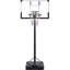 Yaheetech  Adjustable Height Adjustable Foldable 110Cm Metal Portable Fill-Size Basketball Hoop