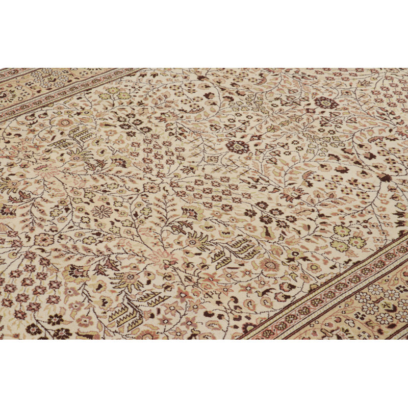 One-of-a-Kind 6’4”x9’7” Hand Knotted Area Rug