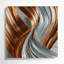 Art mural sur toile brun diagonal-413670623