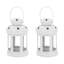 Nicola Spring - Metal Hanging Tealight Lanterns-50928614-128763608-128763609