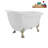 53.1'' x 25.6'' Freestanding Soaking Acrylic Bathtub-72770250-90763271