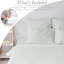 Ensemble de draps 6 pièces en microfibre brossée double ultra douce, feuilles rafraîchissantes avec poches très profondes - Lavable à la machine-102691438-102691442