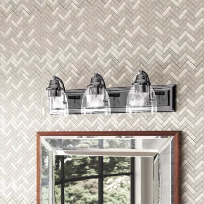 Éclairage de salle de bain à intensité variable à 3 lumières Winchendon