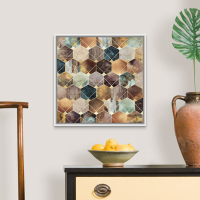 " Natural Hexagons And Diamonds "