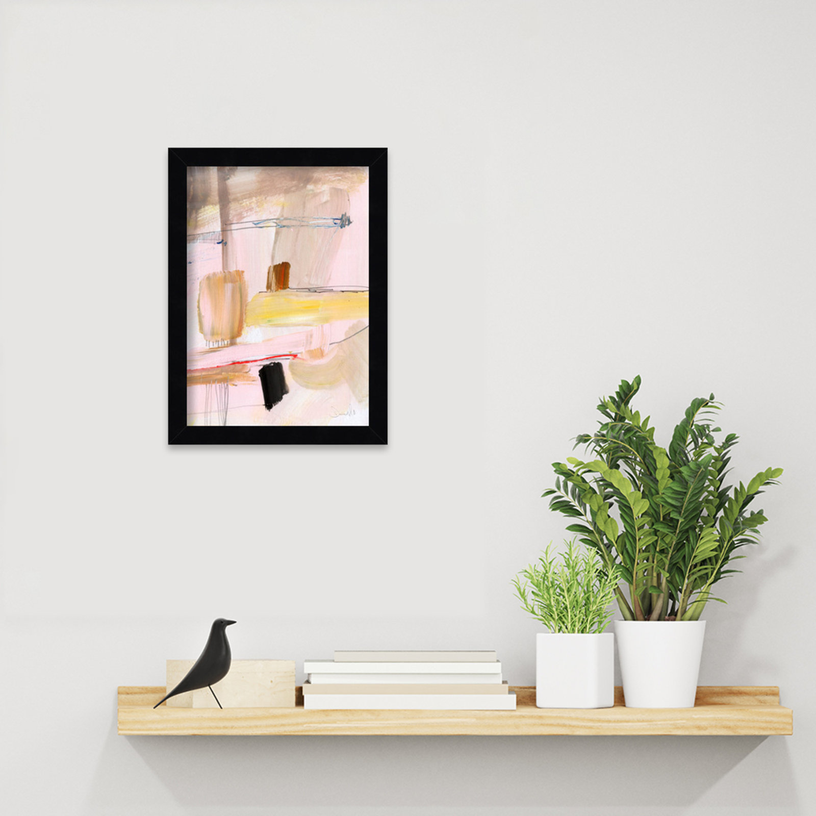 Cleve "Summer Dream" Print by Dan Hobday, Black, 13" H x 10" W