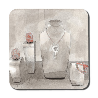 Square 6 Piece Coaster Set