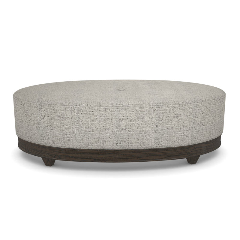 Repose-pieds Evelyn, Graphite Tuck, La Havane