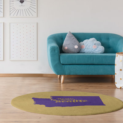 Tapis de washington sports colors en poly-chenille