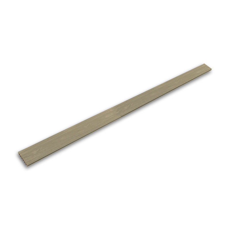 Planches de terrasse en composite de 192 po x 5,4 po (pièce de 1) - Comprend les accessoires d'installation, Bois antique