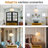 Mid Century Pendant Lamp Gold Nordic