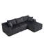 3 Seater Corduroy Sofa-700712686
