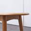 Banc de table en bois de chêne naturel pour salle à manger