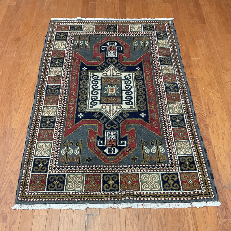 Jevon One-of-a-Kind 4'1" X 6' New Age Wool Area Rug in