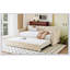 Lit de jour simple rembourré avec lit gigogne-1078830276