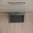 Monblari 31.5" X 16" Rectangle Solid Surface Matte Black Wall Mount Sink-131562776