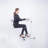 Compact Tech Desk Standing and Adjustable Desk