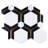 Natural Dorato 11.11 in. x 9.61 in. Hexagon Polished Marble Mosaic Tile