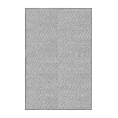 Tapis gris en laine