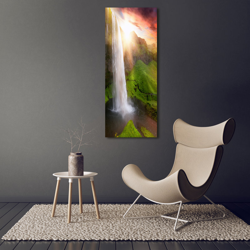 Waterfall - Wrapped Canvas Print