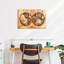 «Rustic Hemispheres Map» sur toile-617475177
