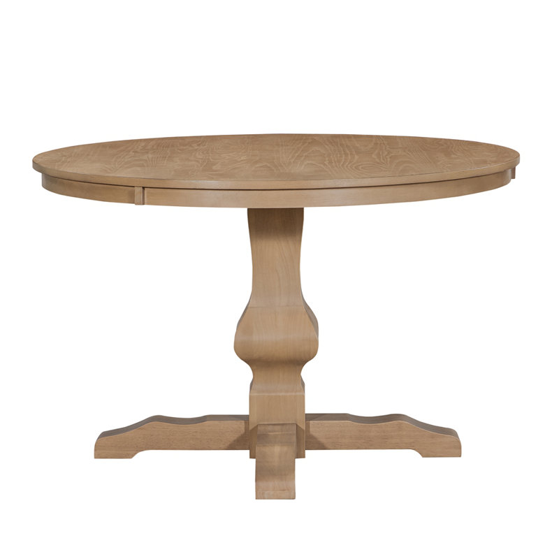 Table de salle à manger ronde, Clair naturel
