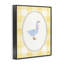 «Little Goose on Yellow Gingham», estampe numérique, design par The Paper Curator-319269860-319269862