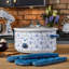 Laura Ashley Slow Cookers, Large Capacity, Energy Efficient Slow-Cooker with 3 Heat Settings. Detachable Ceramic Pot with Tempered Glass Lid-129163687-94553465