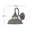 Troyer 1-Light Outdoor Wall Lantern-1945962912-1995108942