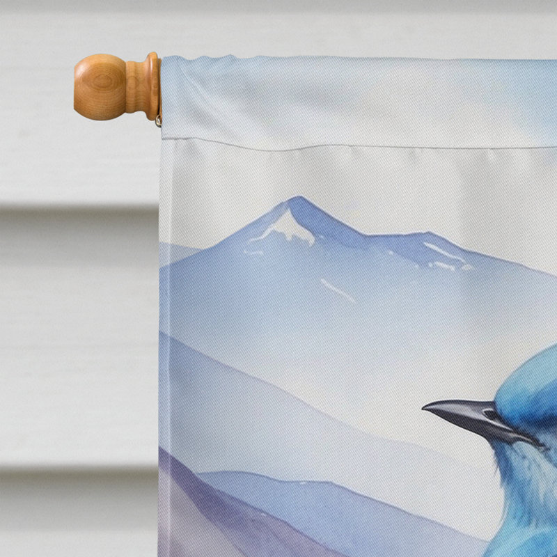 House Flag, Nevada Mountain Bluebird