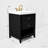 Momo 24" Freestanding Single Bathroom Vanity With White Quartz Vanity Top And White Undermount Basin-103966004-124322409