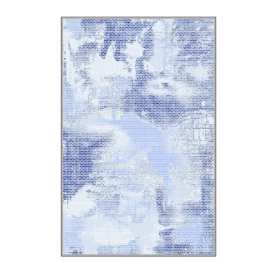 Elegant 3D Printed Area Rug, 4.6 x 7.2 ft | 1% Polyester, .31 in Pile Height, Antibacterial | Non-Slip PVC Felt Dot Underside, Machine Washable, Perfect for Living Room or Bedroom, Durable & Stylish Design