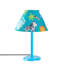 Lampe de table bleue 18,11 po McTeer