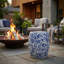 Tabouret en porcelaine LeeRoy