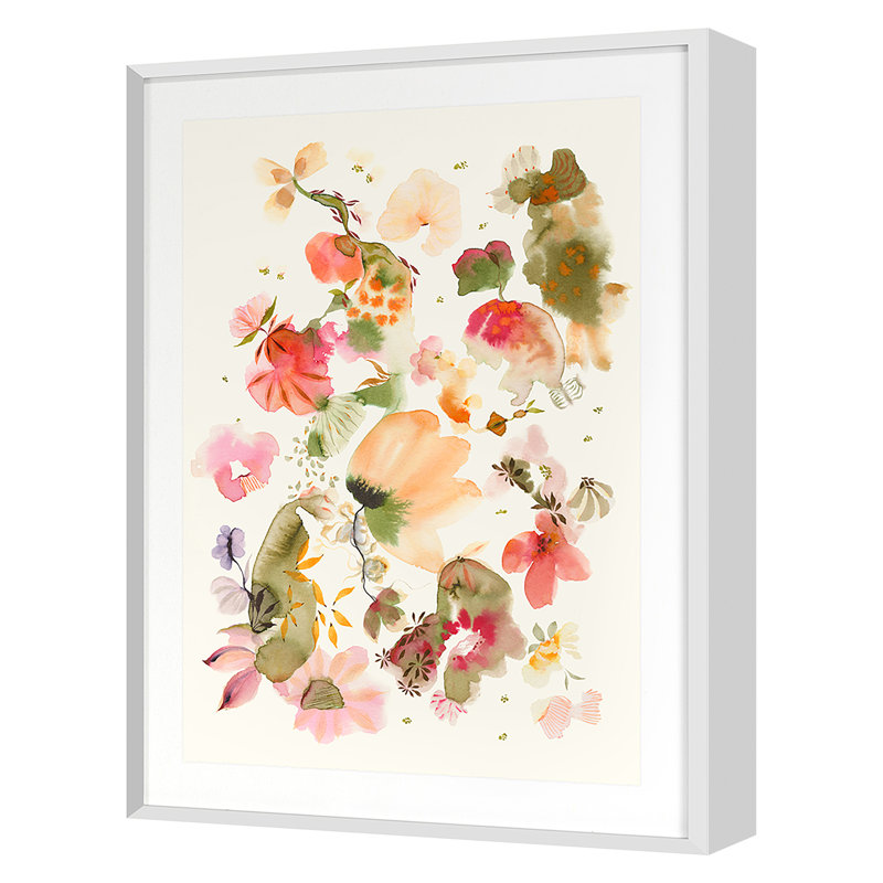 Untitled 1 Print by Suyao Tian, 24" H x 18" W x 1.75" D, White