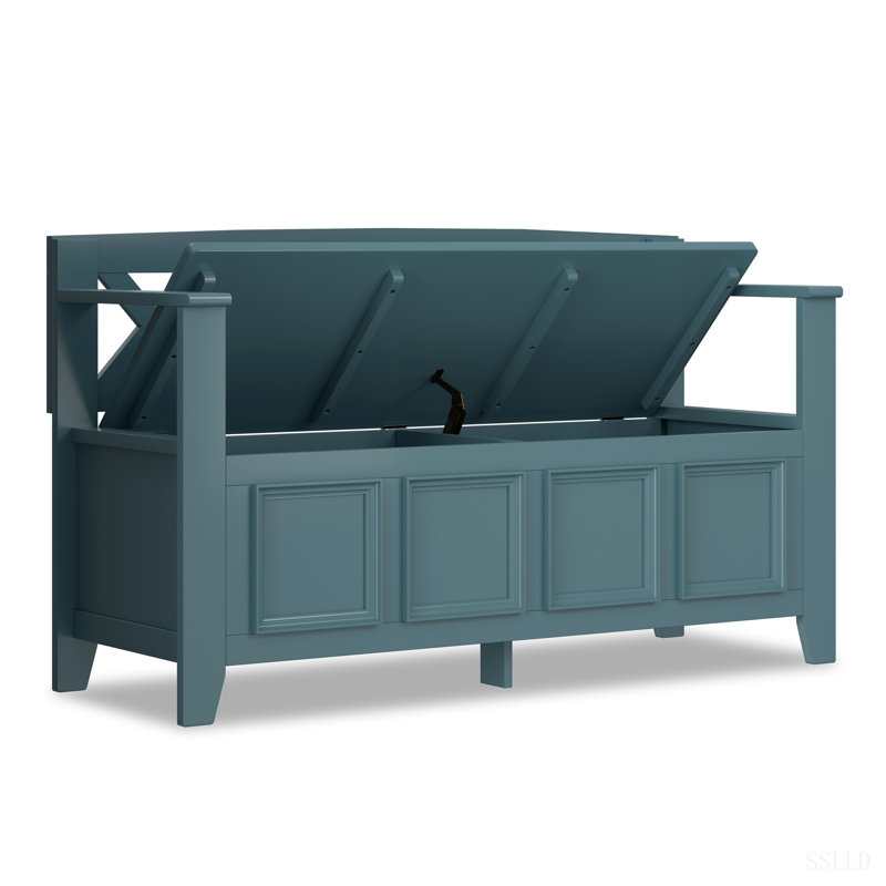 Traditional Entryway Storage Bench