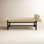 Cellire 29" Linen Entryway Bench