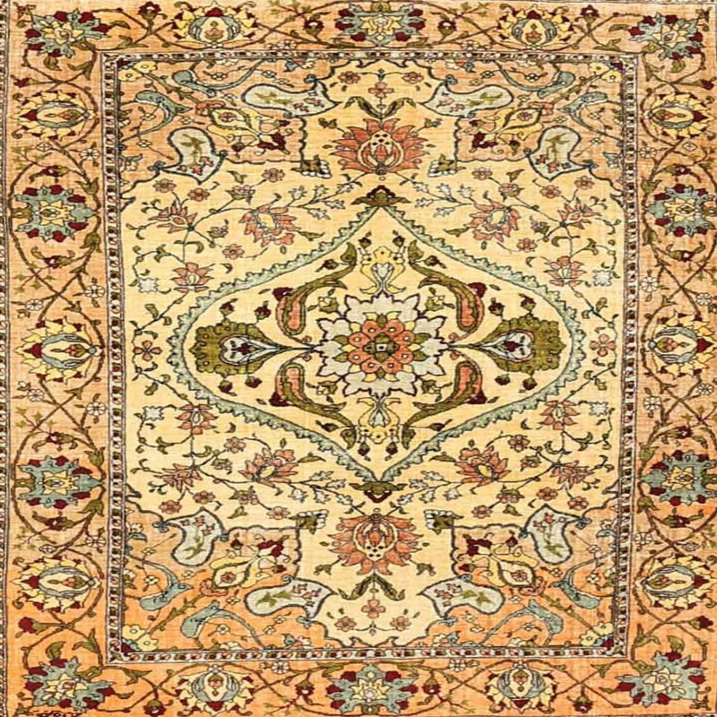 Oriental Indoor Rug, Round 7'