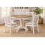 Chaise d'appoint blanche Hartling