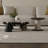 Modern Marble Coffee Table Set