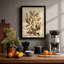 Single Stem Study Botanical - Framed Print-725220418-725220428