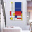 Impression géométrique sur toile géométrique Mondrian II-92833406