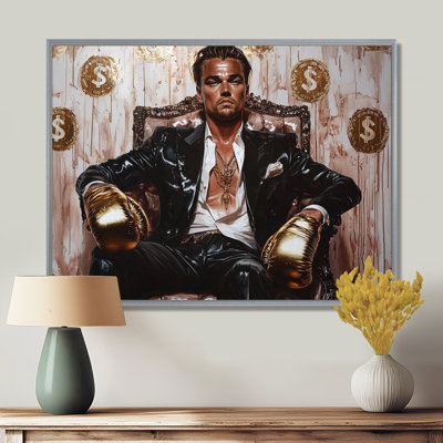 Loup de Wall Street noir - Boxer